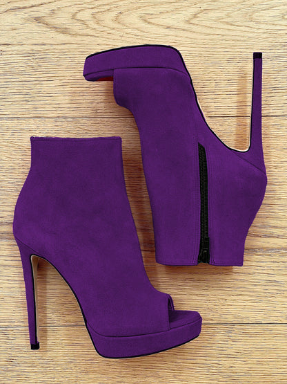 LONDON CAMOSCIO VIOLA