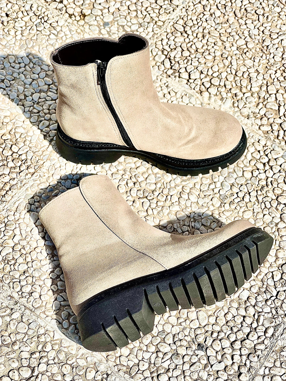 JIL SCAMOSCIATO TAUPE