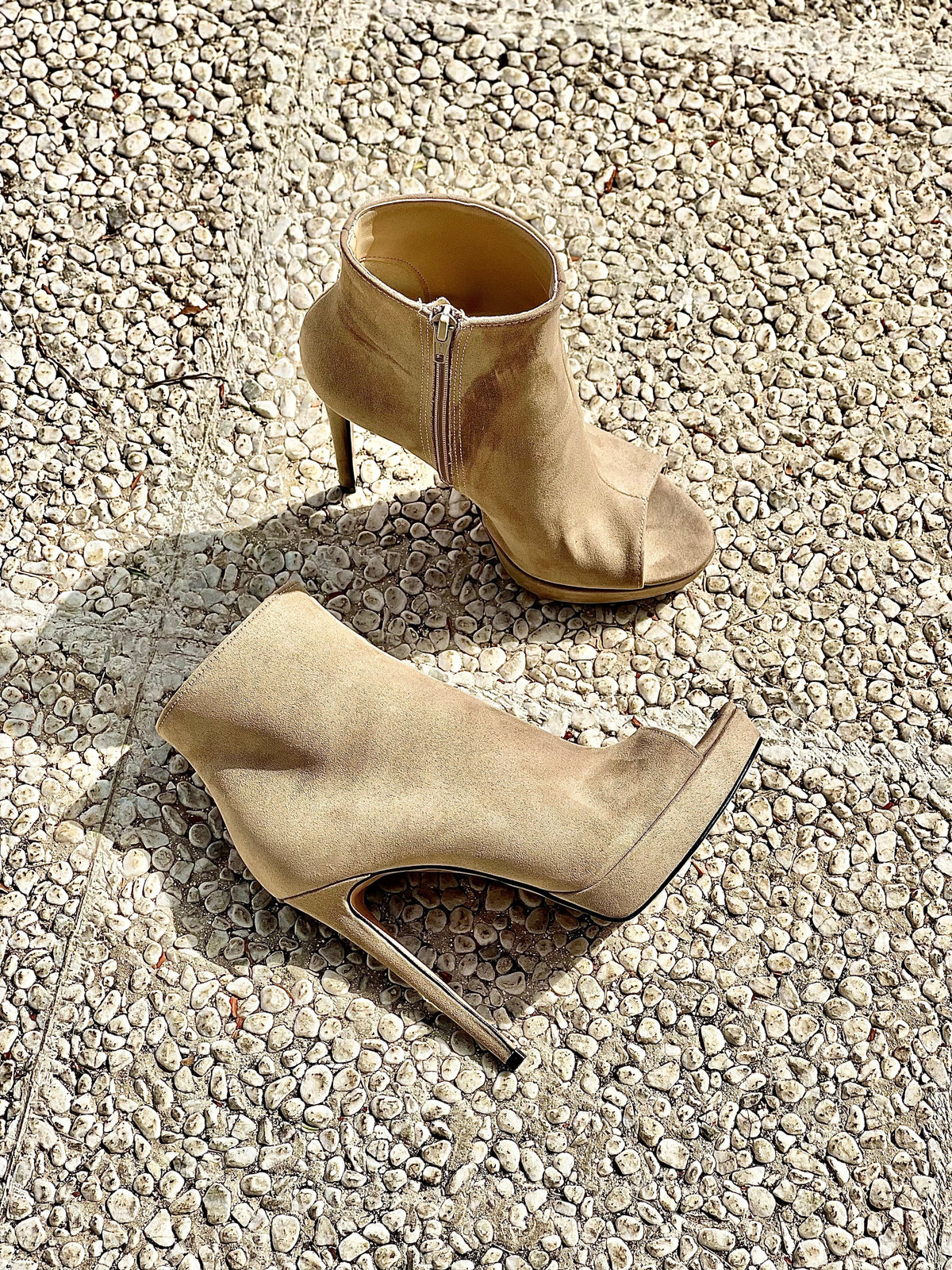 LONDON SUEDE TAUPE
