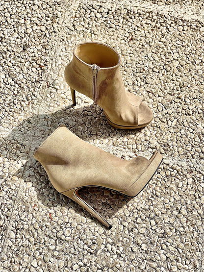 LONDON SUEDE TAUPE