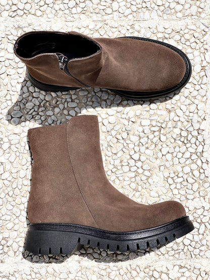 JIL SCAMOSCIATO MARRONE