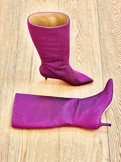 MELISSA GLITTER FUXIA