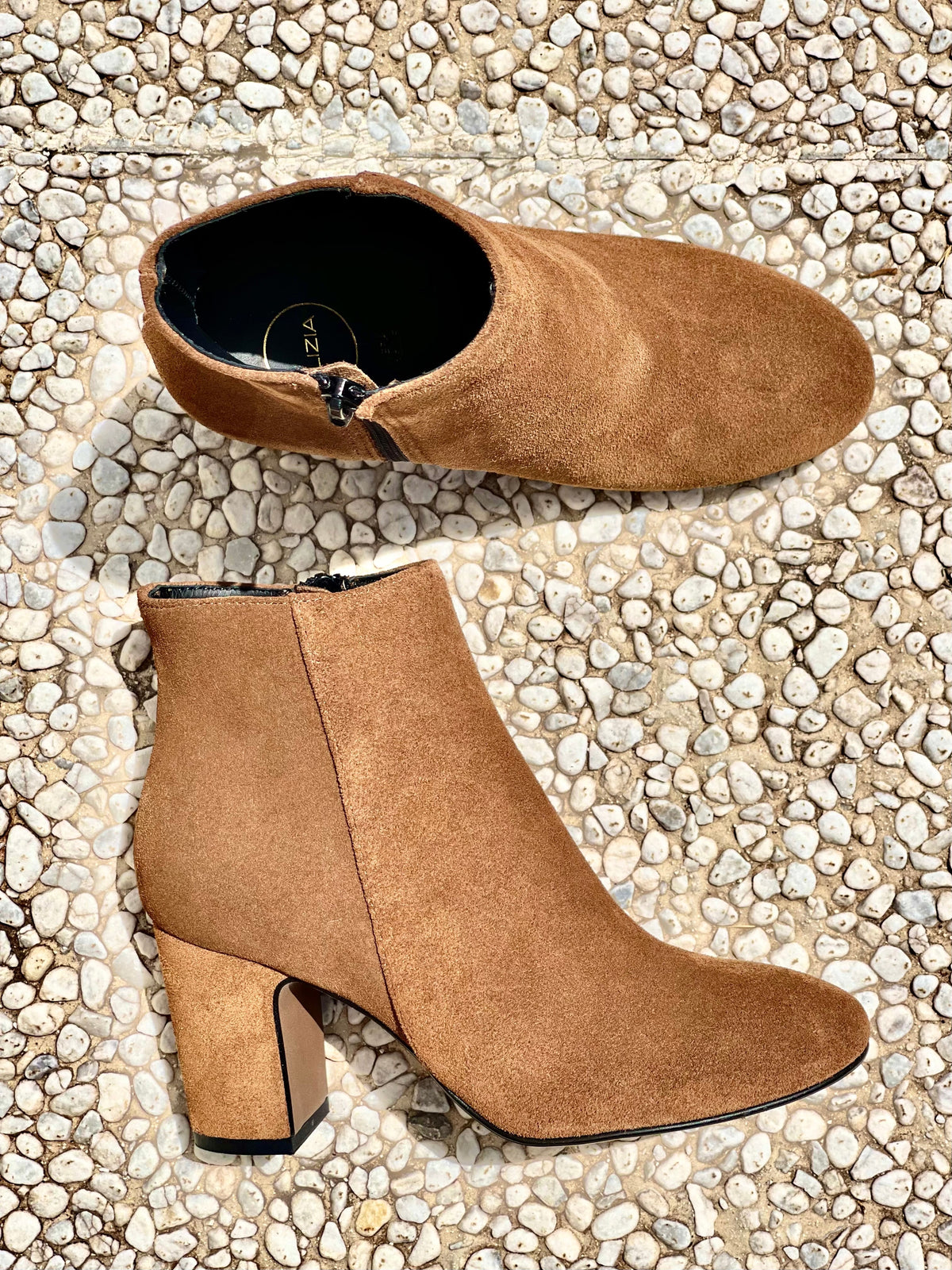 ROMA SCAMOSCIATO COGNAC