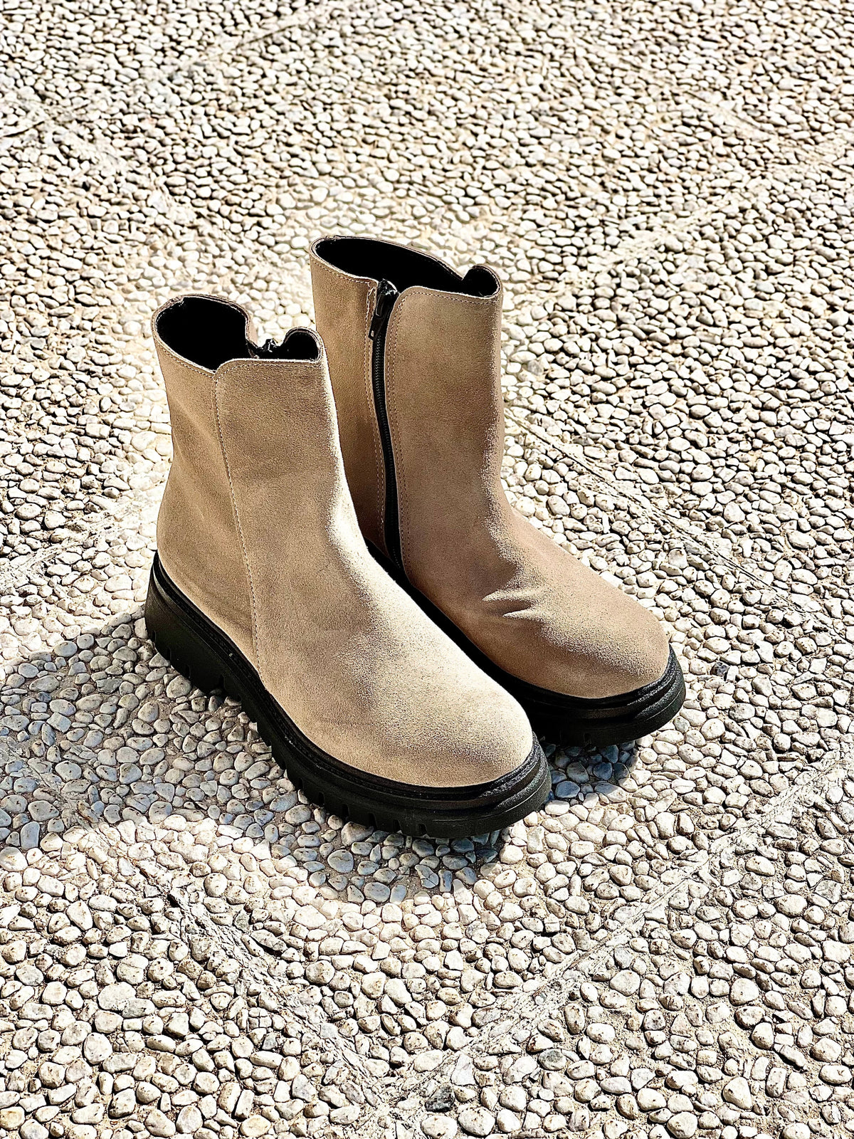 JIL SCAMOSCIATO TAUPE