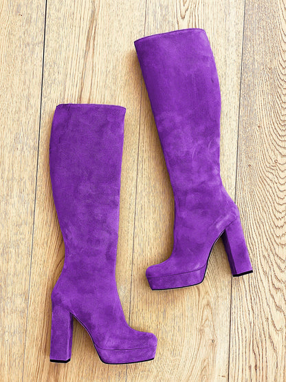 TIBET CAMOSCIO VIOLA