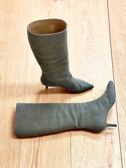 MELISSA CANVAS VERDE