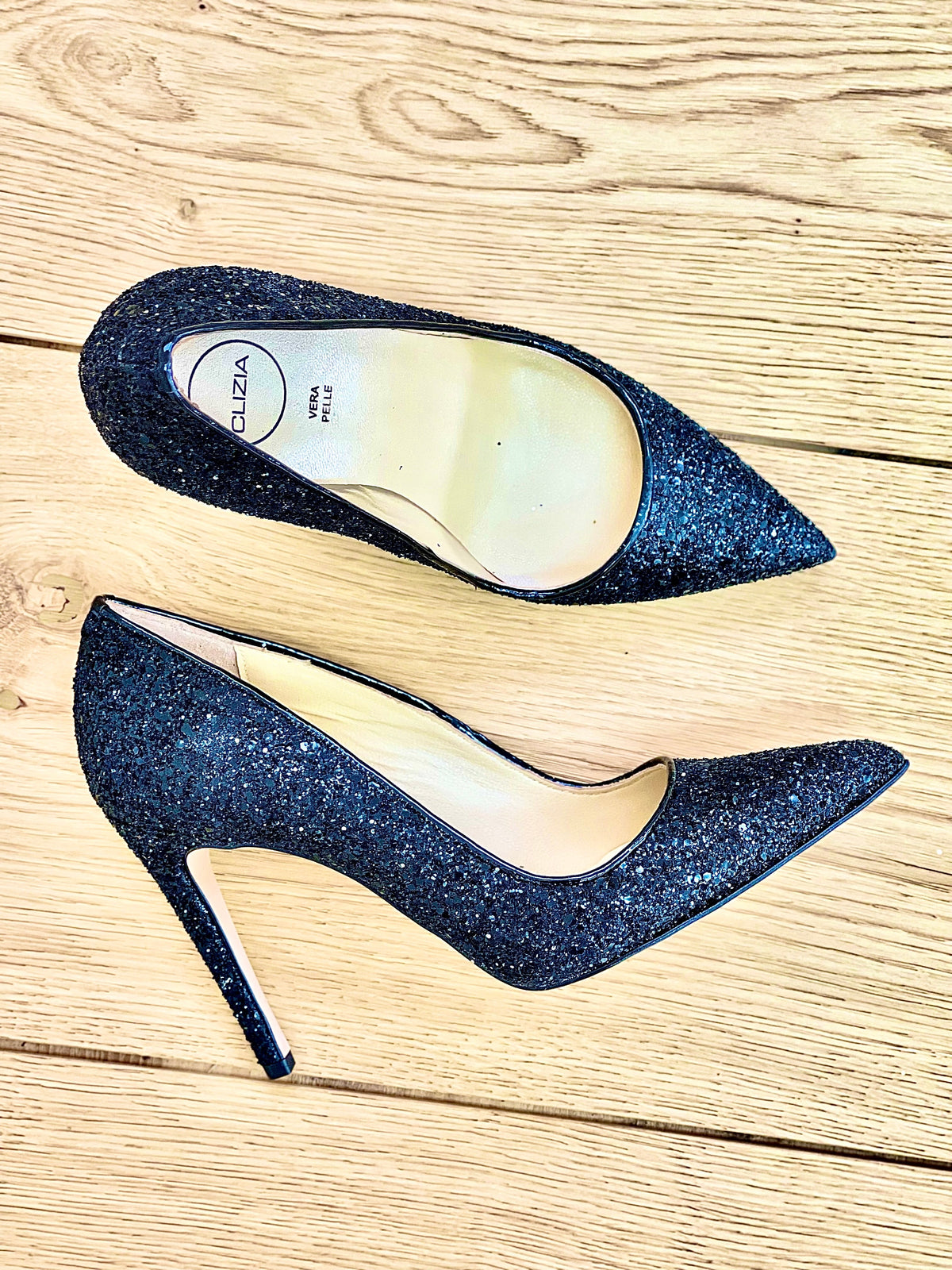 ZOE GLITTER NERO