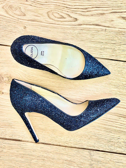 ZOE GLITTER NERO