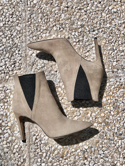 GRETA SCAMOSCIATO TAUPE