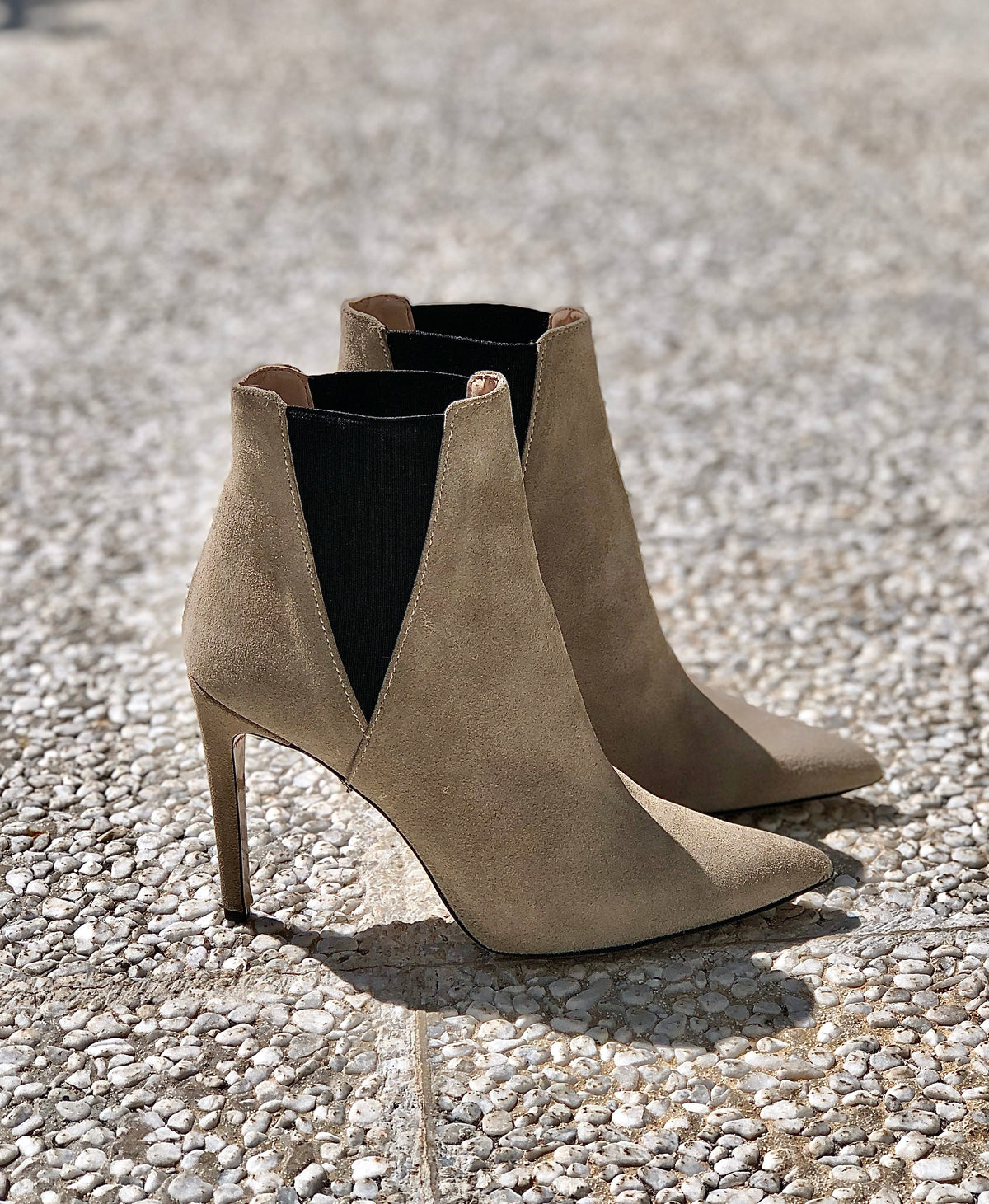 GRETA SCAMOSCIATO TAUPE