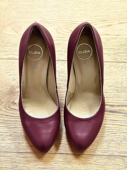 EVEN PELLE BORDEAUX