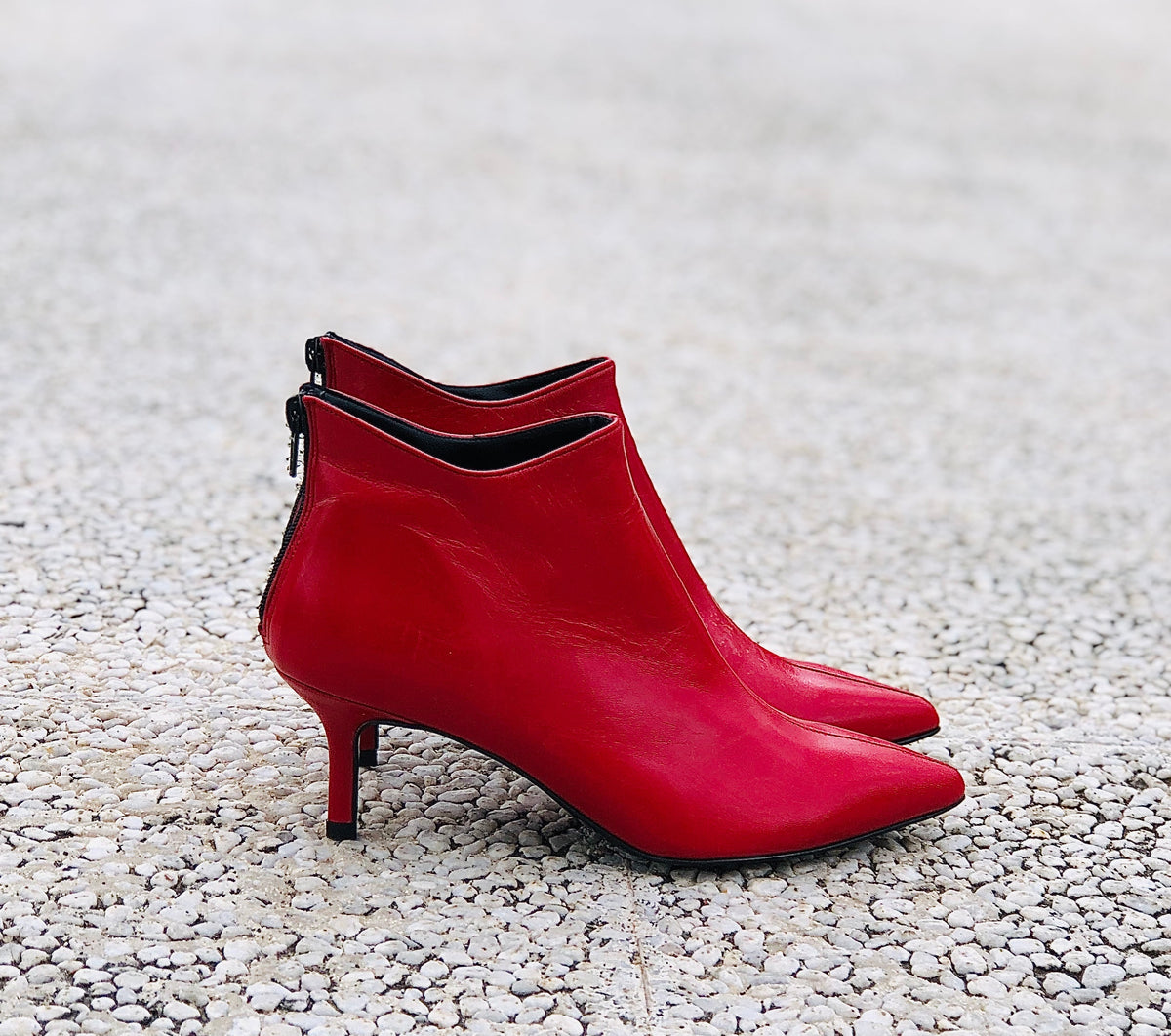GHITA PELLE ROSSO