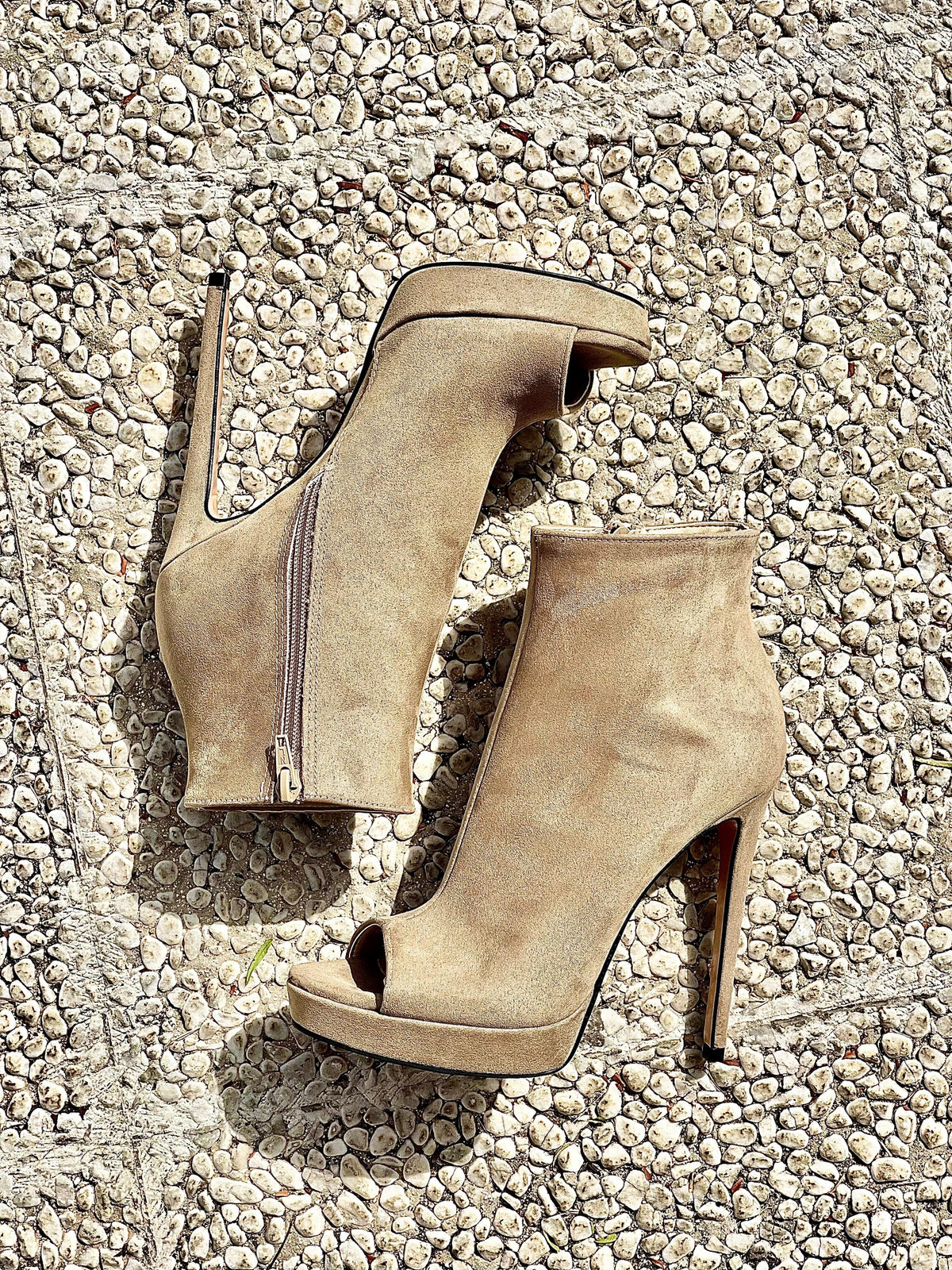 LONDON SUEDE TAUPE