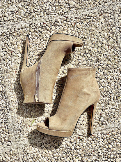 LONDON SUEDE TAUPE