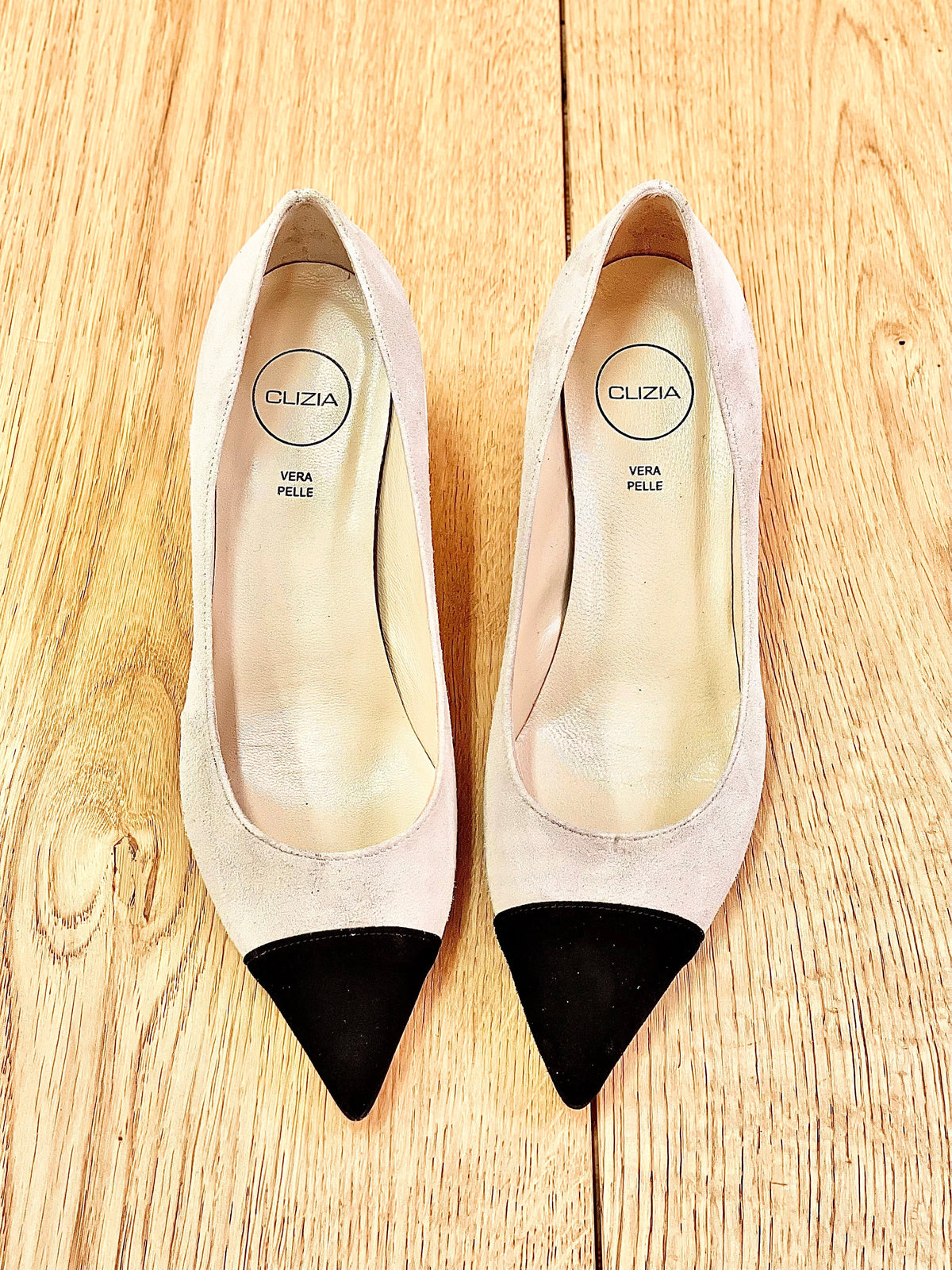 LUCE CAMOSCIO BEIGE/NERO