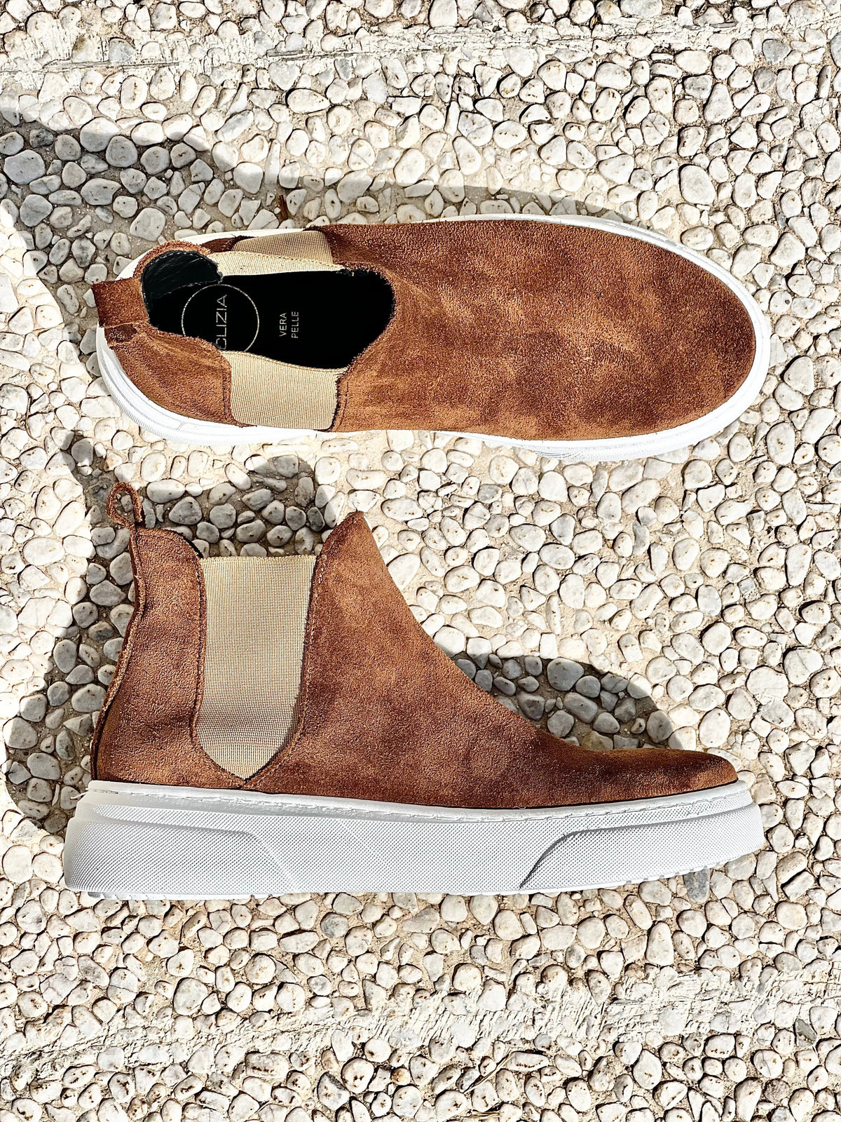 TELLY SCAMOSCIATO COGNAC