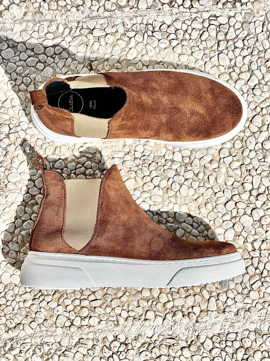 TELLY SCAMOSCIATO COGNAC
