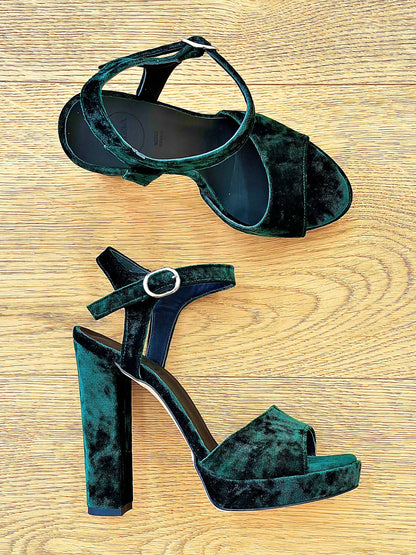 NILSA VELLUTO VERDE
