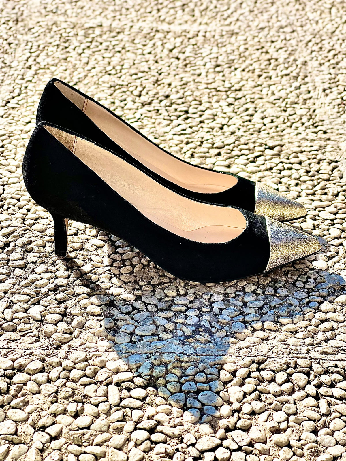 LUCE CAMOSCIO NERO/ORO