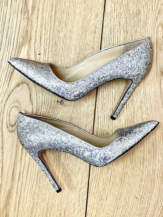 ZOE GLITTER ARGENTO