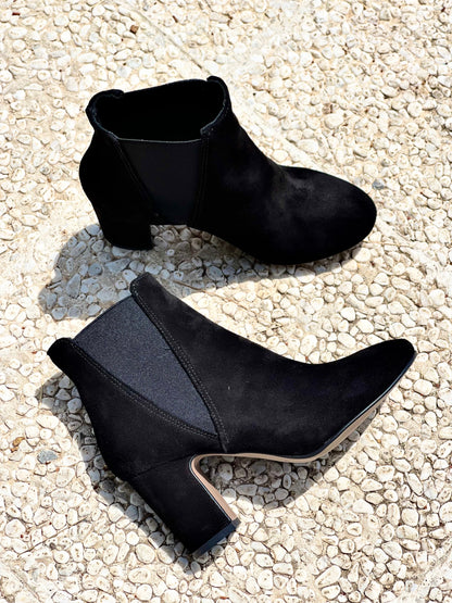 TECLA SCAMOSCIATO NERO