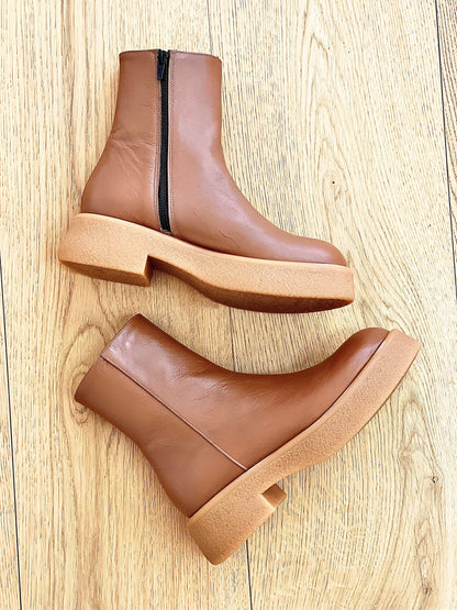 TRAVIS PELLE COGNAC