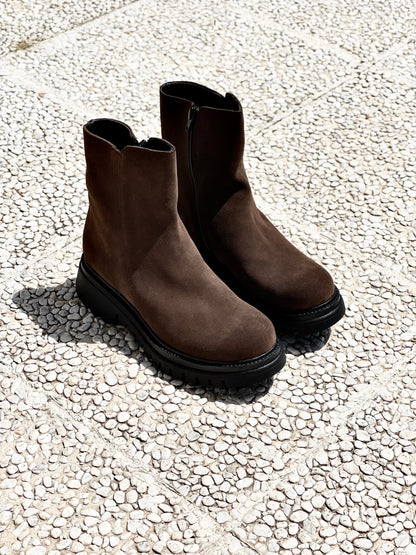 JIL SCAMOSCIATO MARRONE