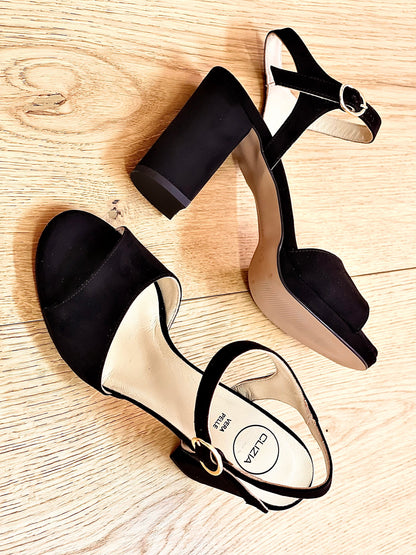 TERRY SCAMOSCIATO NERO