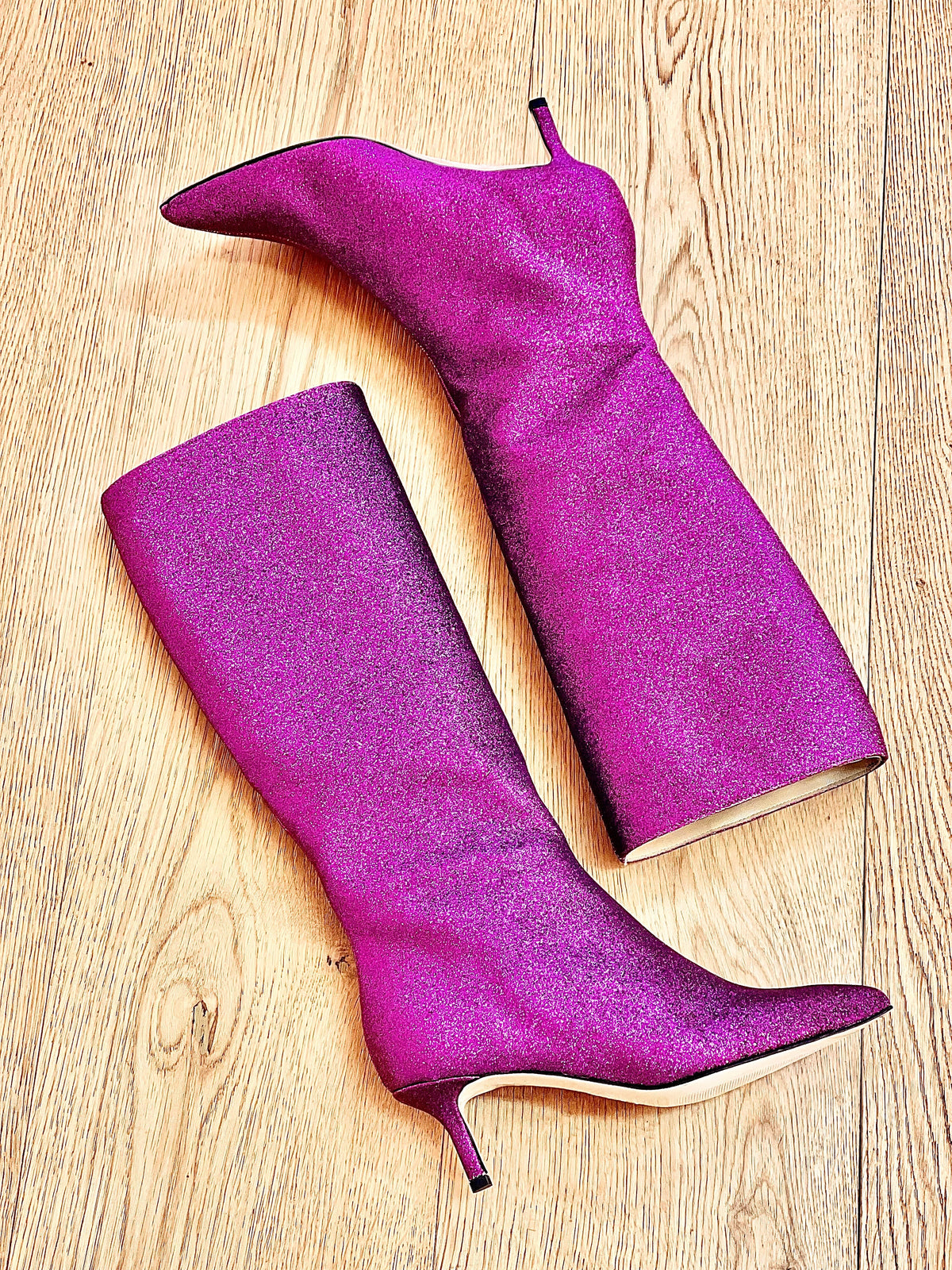 MELISSA GLITTER FUXIA
