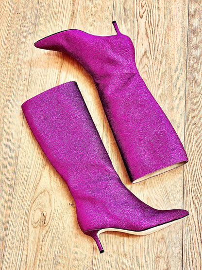 MELISSA GLITTER FUXIA