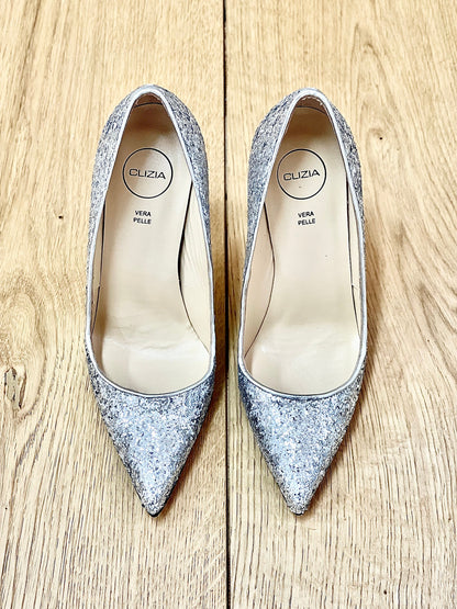 ZOE GLITTER ARGENTO