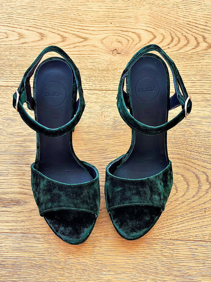 NILSA VELLUTO VERDE