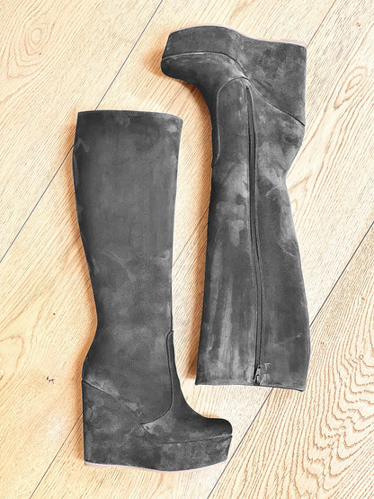 SAM CAMOSCIO GRIGIO