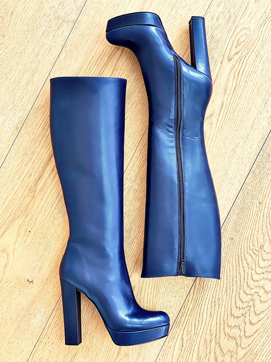 SAVANA PELLE BLU