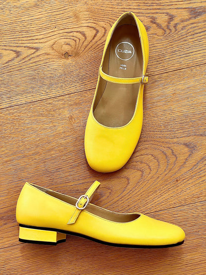 ZELIA PELLE GIALLO