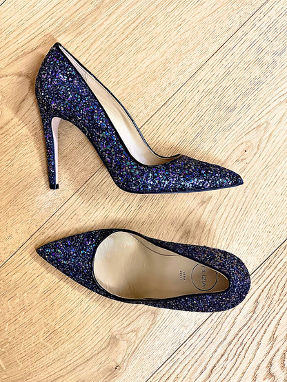 ZOE GLITTER BLU
