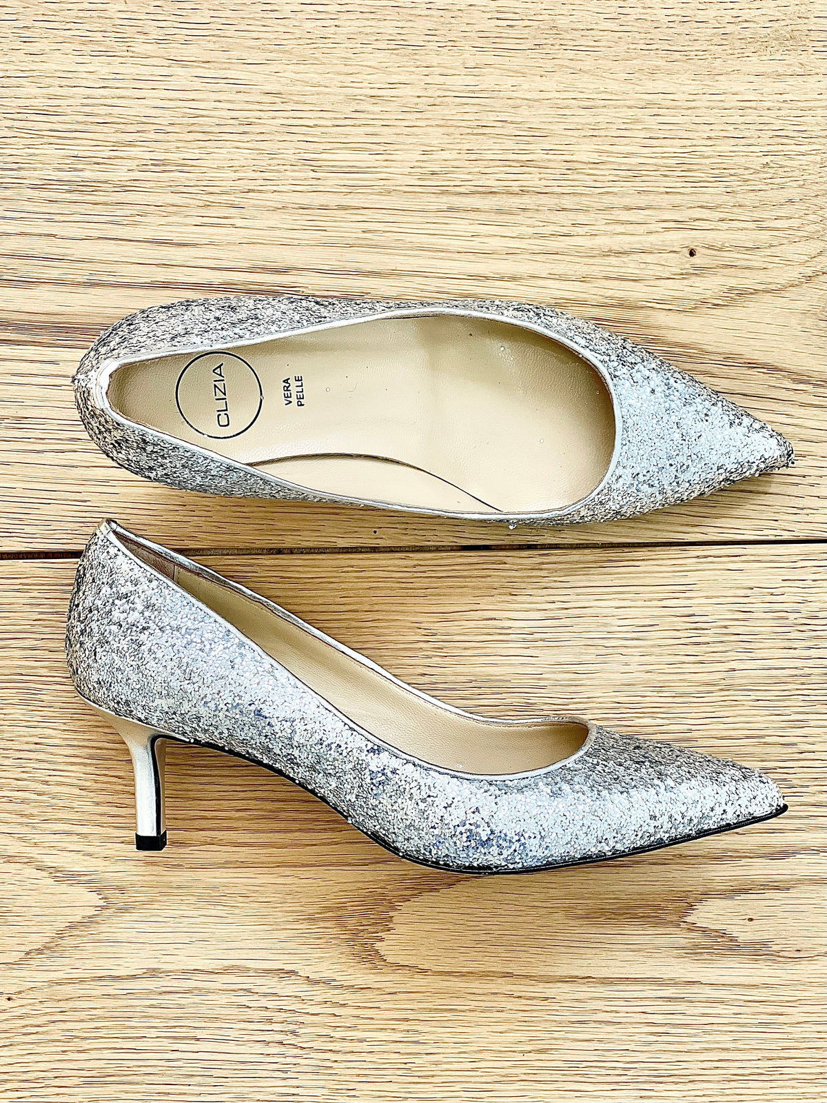 ABBA GLITTER ARGENTO