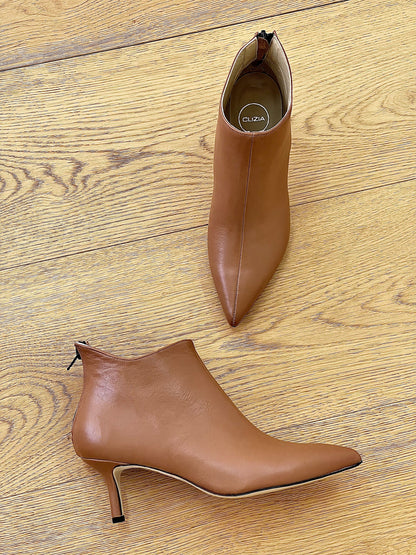 GHITA PELLE COGNAC