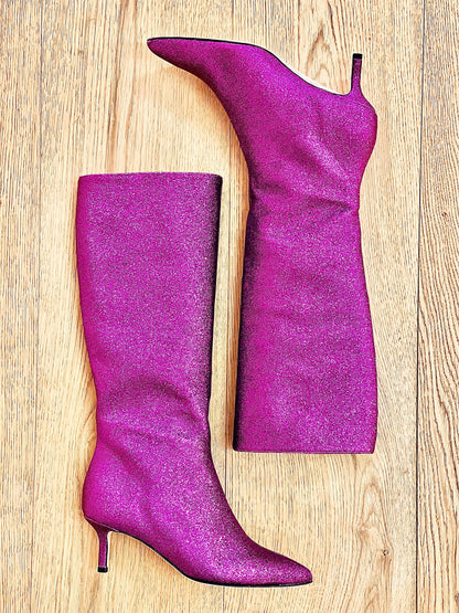 MELISSA GLITTER FUXIA