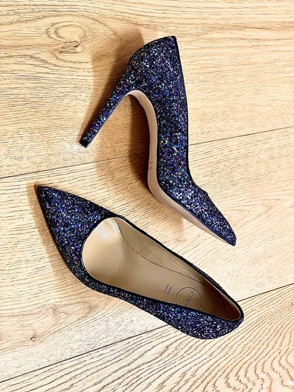ZOE GLITTER BLU