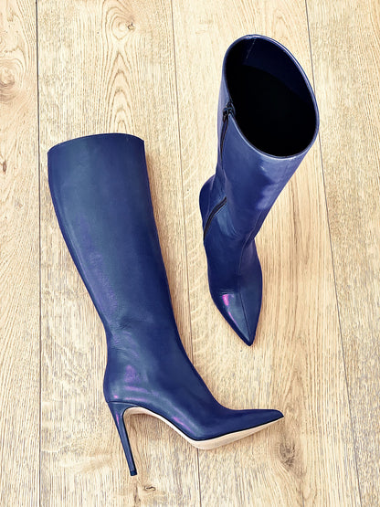 KELLY PELLE BLU