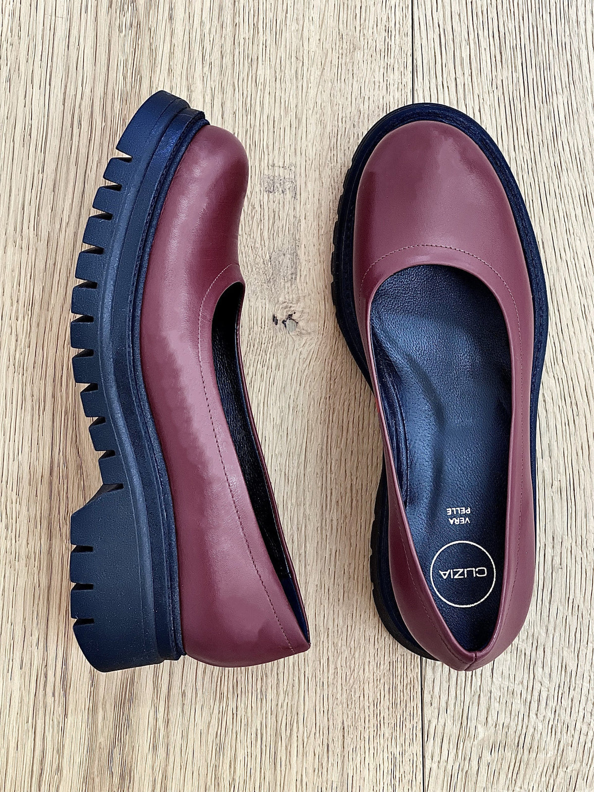 AMBER PELLE BORDEAUX