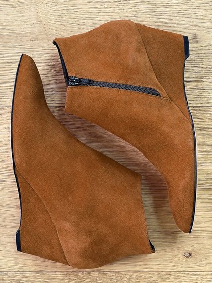 KRYSHA CAMOSCIO COGNAC